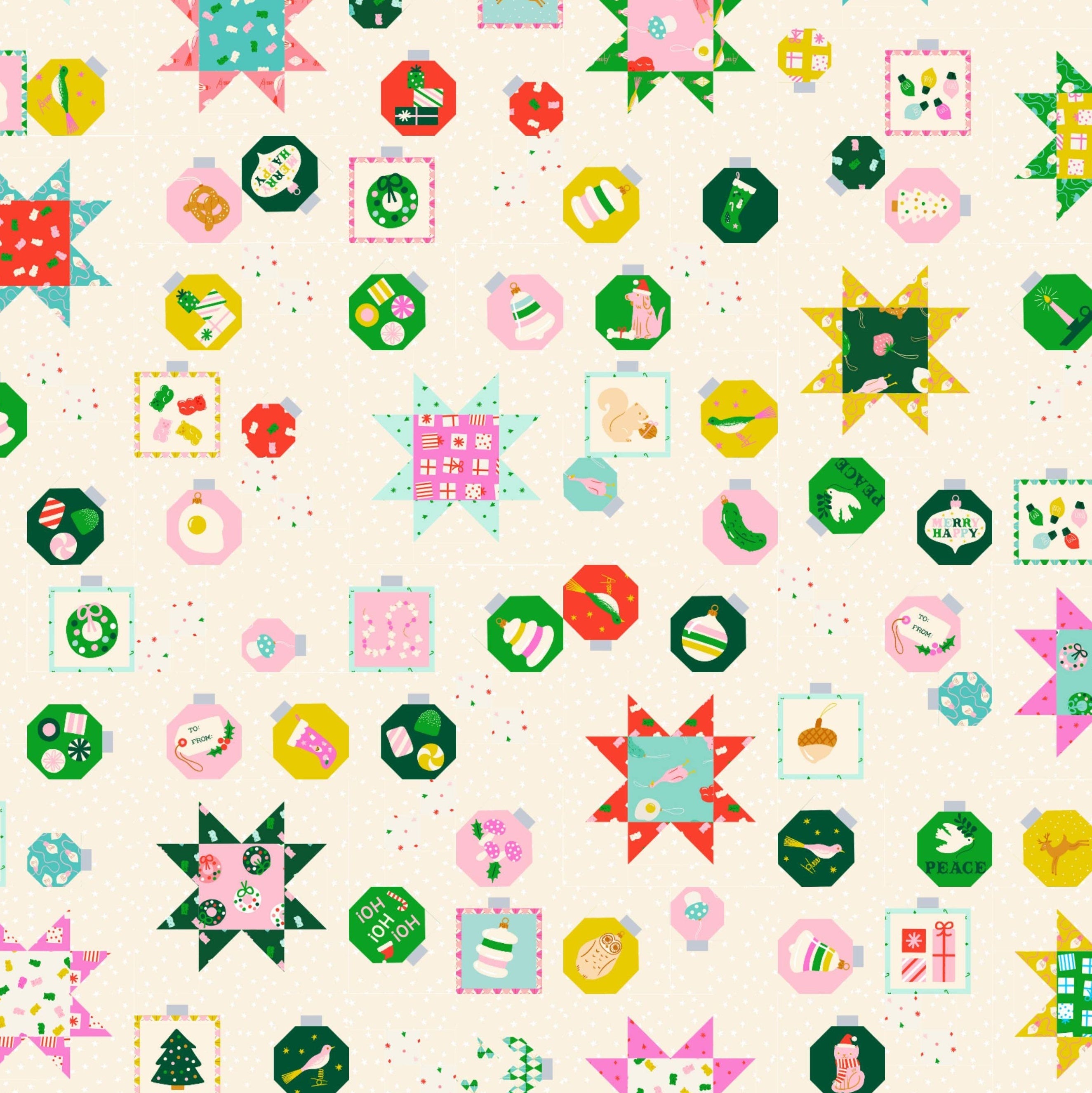 Decorating Day Quilt Pattern printed by See Jamie Sew
